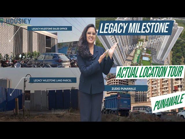 Legacy Milestone Punawale [2025] | Actual Location Tour | Legacy Punawale Project