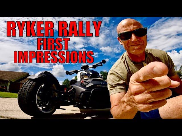 RYKER RALLY!!!  IS IT COOL?  MY FIRST IMPRESSIONS!!!