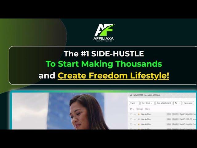 AFFILIAXA Review! Done For You Fast Income Funnel. Earn 80% WarriorPlus Commissions