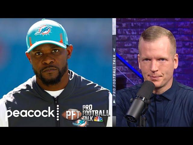 Dolphins firing Brian Flores is a 'huge mistake' -- Chris Simms | Pro Football Talk | NBC Sports