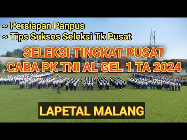 PERSIAPAN PANTUKHIR PUSAT BINTARA TNI AL GEL 1 TA 2024