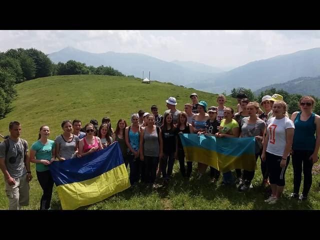 Студенти УДПУ імені Павла Тичини виконали Гімн України в Карпатах