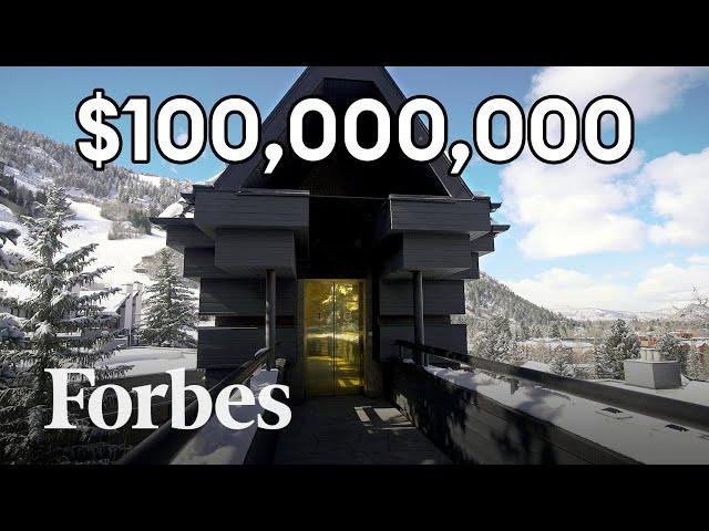 Inside a $100 Million Colorado Mountain Home With Private Ski Access | Forbes