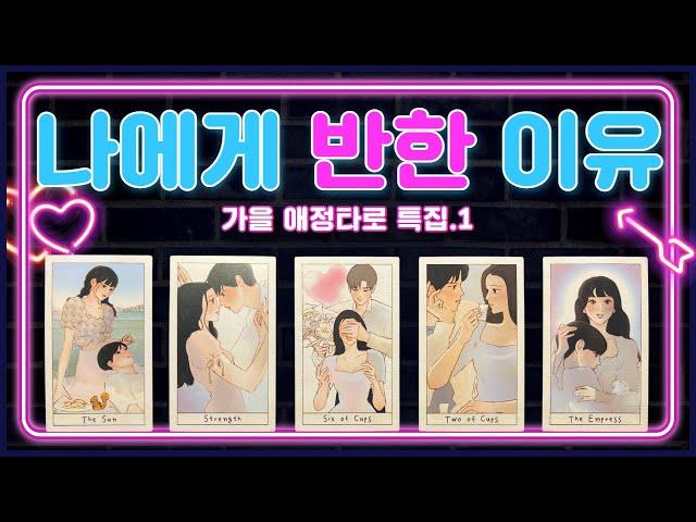 [타로/애정]나에게 반한 이유/매력 포인트/이성/인기/장점/첫 인상/이미지