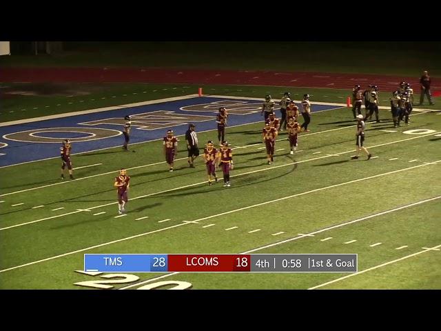 LCO Middle School vs Thibodaux Middle School