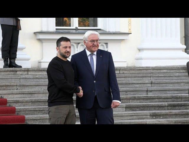 German president welcomes Zelenskyy in Berlin  | VOA News