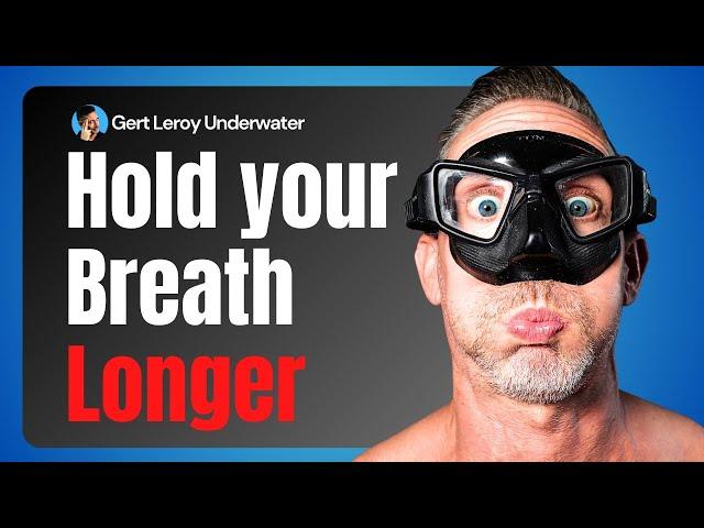 The ONLY Way to Hold Your Breath Longer ⭐️⭐️ (Beginners)