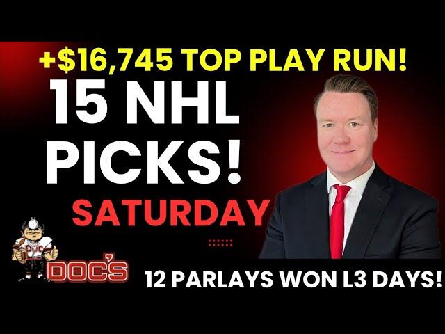 CROY'S RINK REPORT: 15 NHL PICKS FOR SATURDAY! Expert NHL Picks and Predictions Today 12/14/24