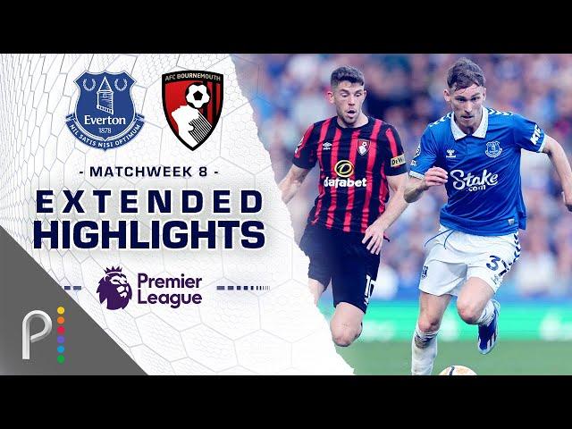 Everton v. Bournemouth | PREMIER LEAGUE HIGHLIGHTS | 10/7/2023 | NBC Sports