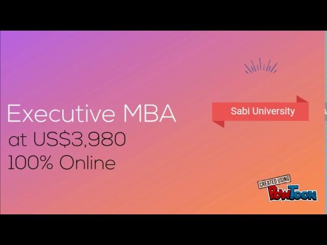 Affordable and Accredited online BBA, MBA, DBA