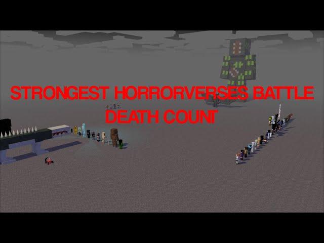 Strongest Horrorverses Battle Part 1 (Dusklight100)| Kill Count!