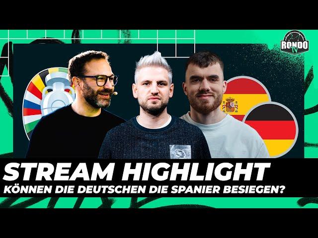 So kann die deutsche Nationalmannschaft gegen Spanien gewinnen | RondoTv Stream Highlight