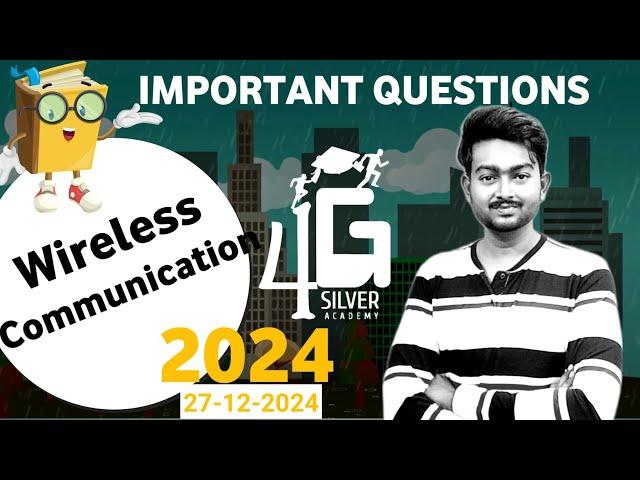 Wireless Communication Important Questions in Tamil | EC3501 Anna University Important 27/12/2024