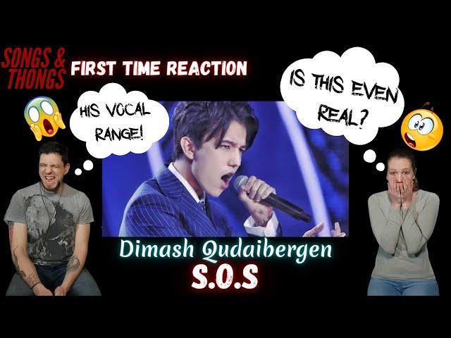 Dimash Qudaibergen / S.O.S at Slavic Bazaar REACTION by Songs and Thongs