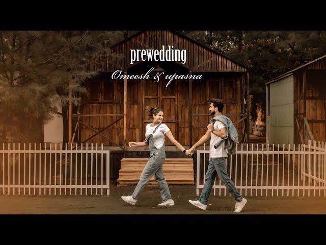 Prewedding Shoot 2024 | Omeesh & Upasna | 4K Video | Lens Media Photography | Location Studio P3