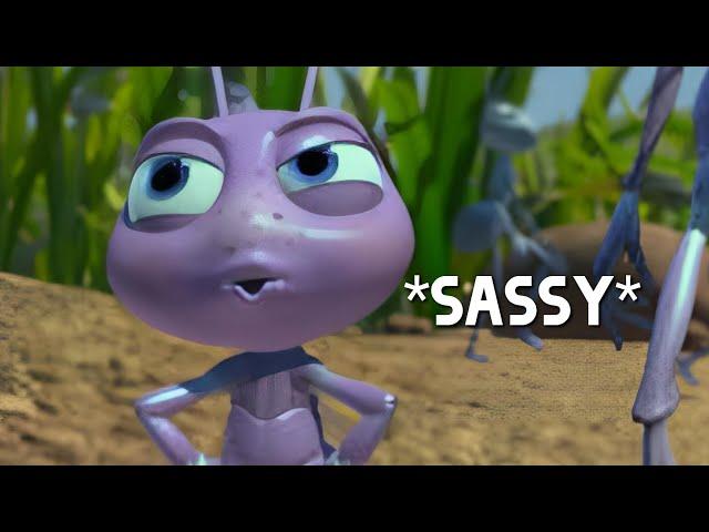 Princess Dot being a little diva in A Bug's Life for just over 8 minutes straight 