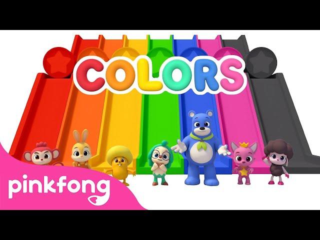 Learn Colors with Hogi's Friends｜Colors Song｜Hogi gioca con i colori｜Pinkfong! Canzoni per Bambini