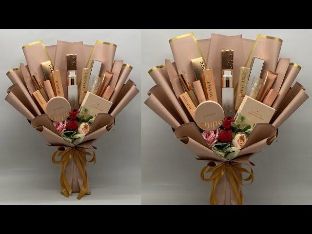 DIY | How to Make a Bouquet of Make Up Tools Simple and Easy