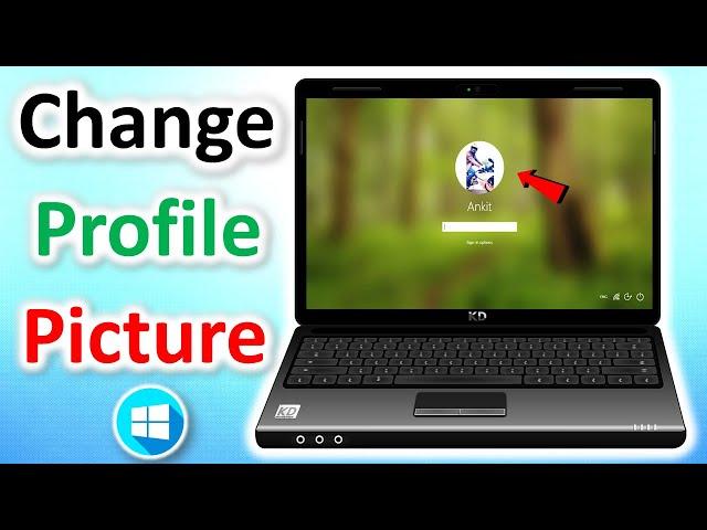 how to change your profile picture in windows 10 | laptop me apna photo kaise lagaye