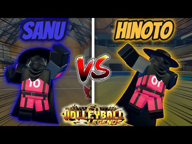 Timeskip Hinoto Vs Sanu | Haikyuu Legends