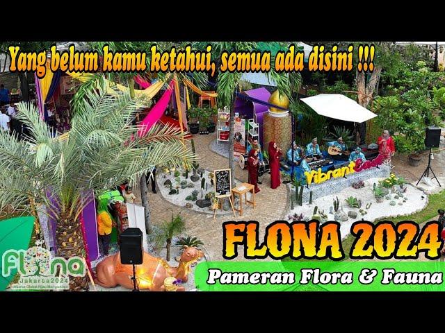 Wisata Edukasi Gratis Flona 2024 || Pameran Flora dan Fauna Jakarta 2024