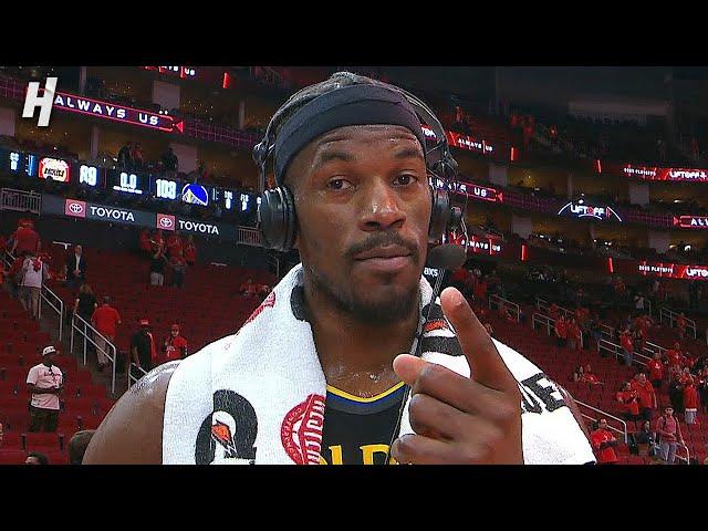 Jimmy Butler on Buddy Hield's Game 7 Performance vs Rockets, Postgame Interview