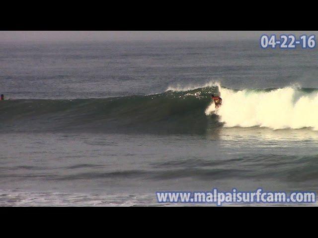 Surfing, www malpaisurfcam com 04 22 16 Surf Santa Teresa Mal Pais Costa Rica