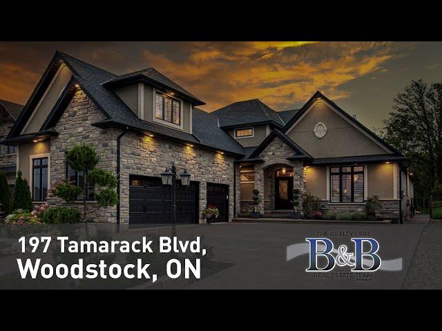 197 TAMARACK Boulevard, Woodstock, Ontario N4S 0E4