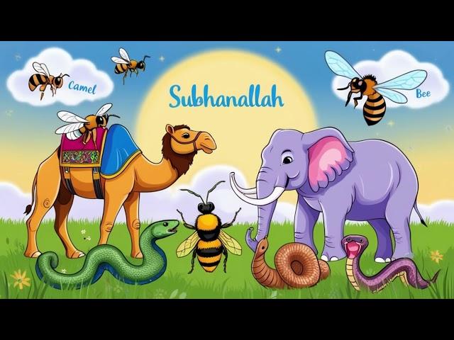 "Animals in the Quran: A Fun and Educational Rhyme for Kids" @muslimrhymes