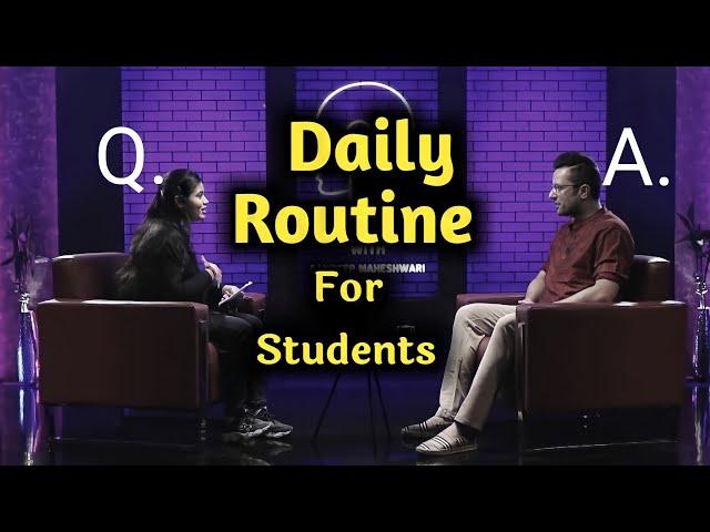 Daily Routines For Students By Sandeep Maheshwari | Motivation Video In Hindi