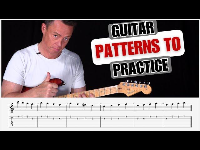 BEST guitar patterns - TO PRACTICE