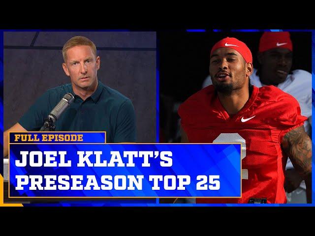 Ohio State, Georgia lead Joel Klatt’s Preseason Top 25 Rankings for the 2024 Season