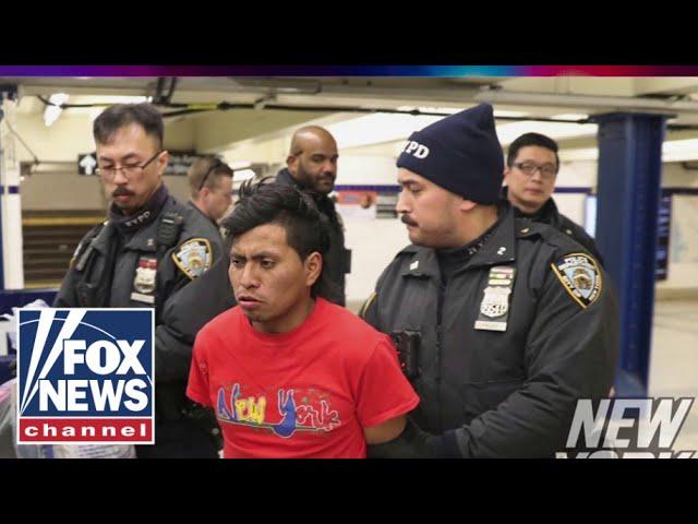 Migrant allegedly lit woman on fire in NYC subway