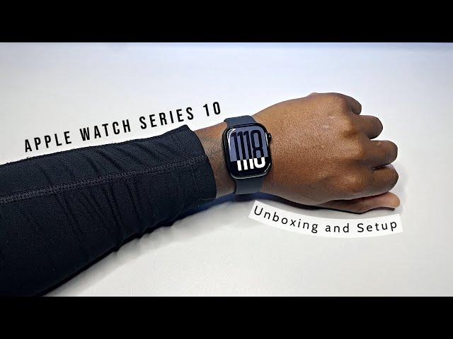 Apple Watch Series 10 Unboxing and Quick Set Up, 42mm