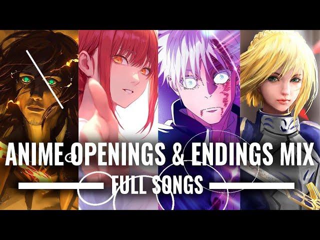 Anime Openings & Endings Mix [Full Songs] - Relax With Me | Anime NQ