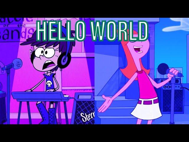 The Loud House & Phineas and Ferb Music Video - Hello World