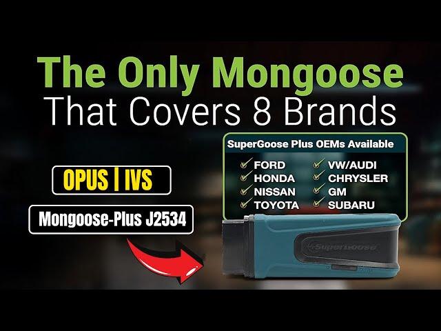 SuperGoose OPUS | IVS Mongoose-Plus J2534 | Reprogram Any Car |