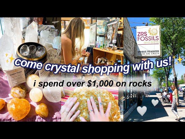 The BEST Spiritual Crystal Shops in Minneapolis! HUGE $1,000+ CRYSTAL, TAROT AND INCENSE HAUL!!