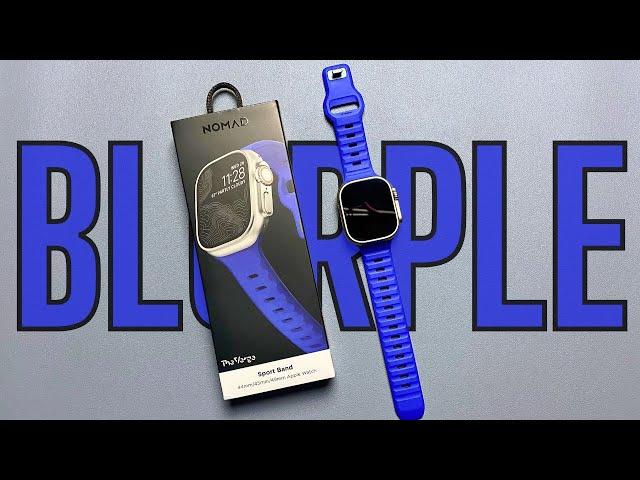 New Limited Edition Colorway Nomad Band Review: BLURPLE