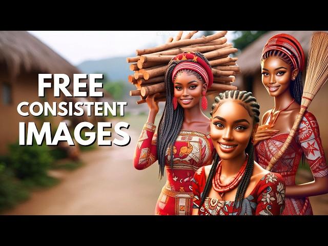How To Create Consistent Character For African Folktales For Free | Biggest Secret