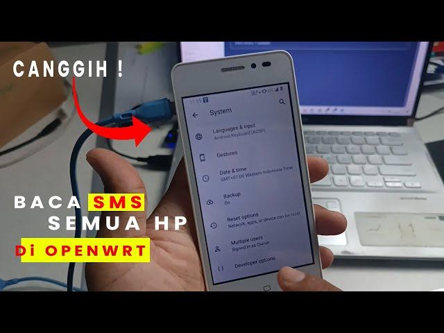 KENDALIKAN SEMUA MODEM HP DI OPENWRT MENGGUNAKAN ANDROMODEM