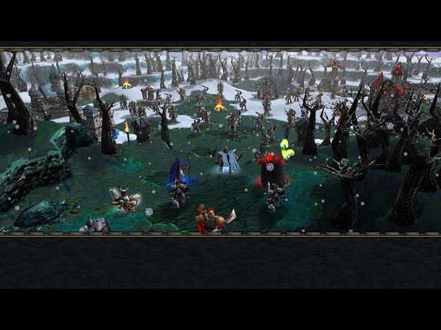 Warcraft 3 Custom Campaign The Adventures of Rowan the Wise Full Gameplay Walkthrough No Commentary