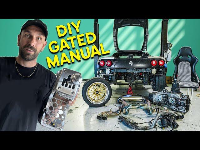 Gated Manual Swapping My Budget Ferrari 360 Project 24 Hours!