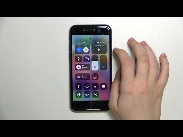 Как включить фонарик на iPhone SE 2022