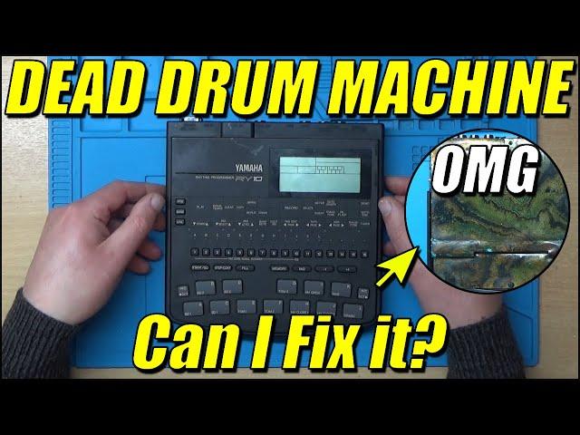 Faulty Drum Machine / Sequencer - Yamaha RY10 | Can I FIX It?