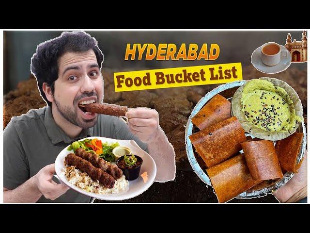 5 Food You Can’t Miss in Hyderabad || Hyderabad Food Bucket List || Must Try Food 