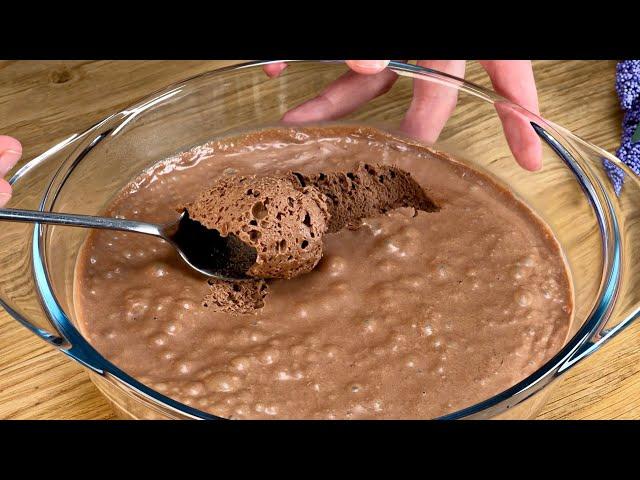 Only 2 ingredients! Chocolate mousse! A recipe that has been tried and tested for years!