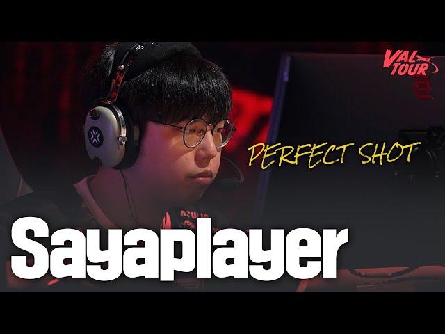 Duelist 'Sayaplayer' with perfect aim