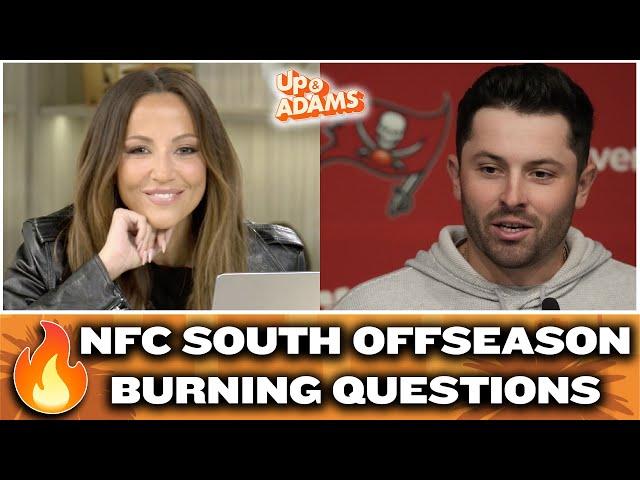 Kay Adams Burning Questions About NFC South Offseason | Up & Adams