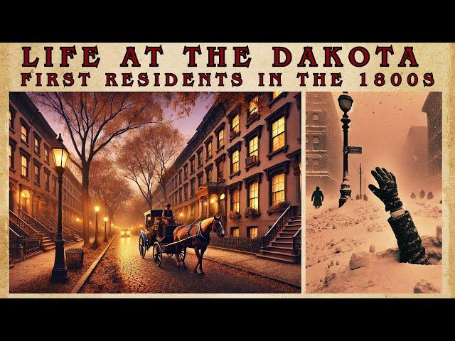 Life at the Dakota: First Residents in the 1800s #dakota